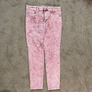 Universal Thread washed pink jeans